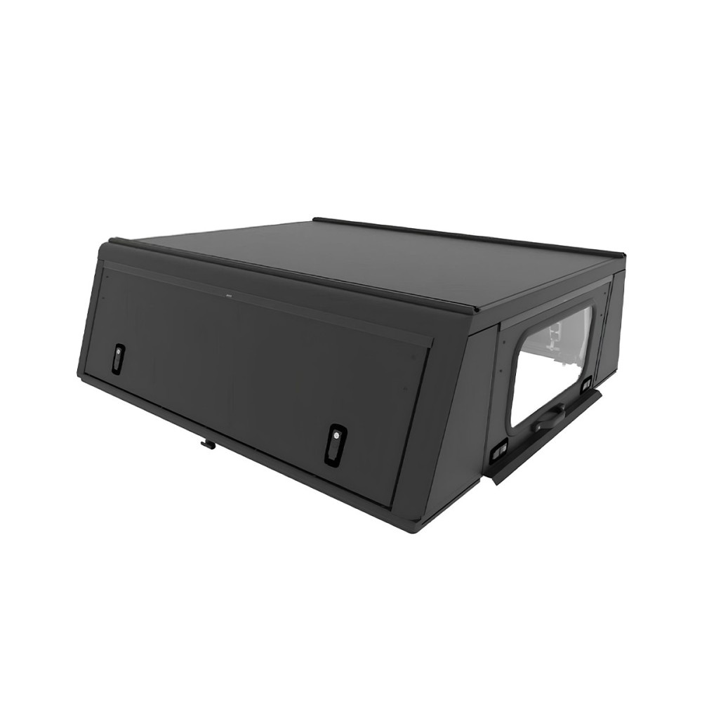 Hardtop Adventure noir/ lisse Isuzu D-Max 2021+ double cabine Alu-Cab Hardtop Adventure noir/ lisse Isuzu D-Max 2021+ double cabine Alu-Cab